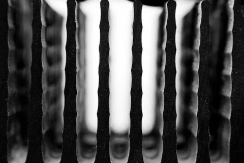 Computer processor radiator 스톡 사진