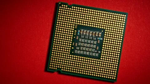 Computer processors CPU 스톡 사진
