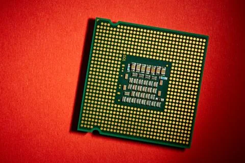 Computer processors CPU Fotos Stock
