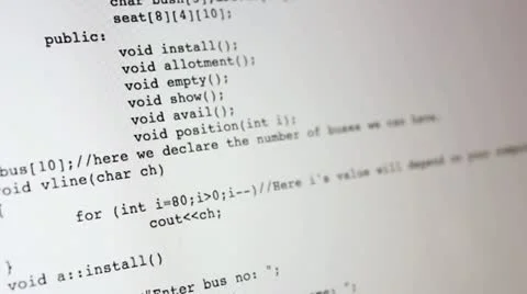 Computer program code Vídeo Stock 11172508