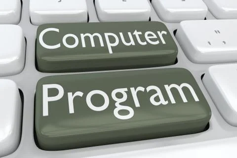 Computer Program concept Illustration