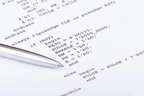 Computer program Stock Photos