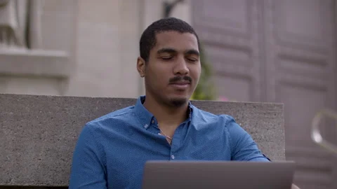 Computer programer breakthrough. Video stock 140463620