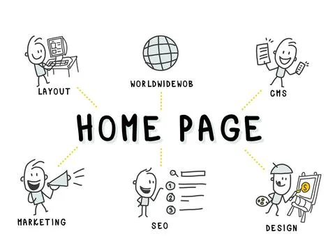 Computer Programmers for website and mobile app development. Stock Illustration