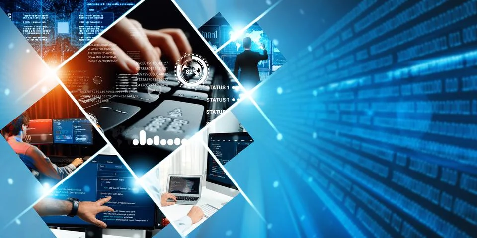 Computer programming, coding and AI artificial intelligence NLP data development 写真素材