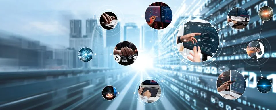 Computer programming, coding and AI artificial intelligence NLP data development 스톡 사진