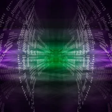 Computer programming coding Illustrazione stock