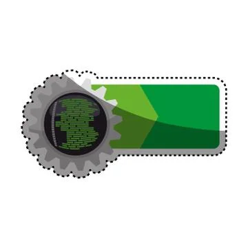 Computer programming technology 스톡 일러스트