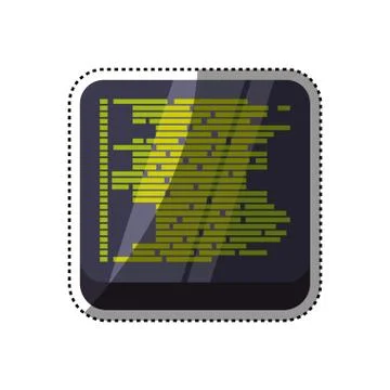 Computer programming technology Stock Illustration