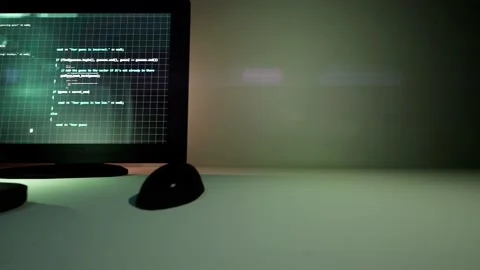 Computer programming writing code language template concept web animation 3d Stock Footage 229235448