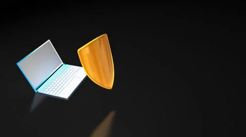 Computer protection, hacker, virus, malware Stock Footage 53758499