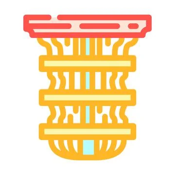 Computer quantum technology color icon vector illustration Stock Illustration