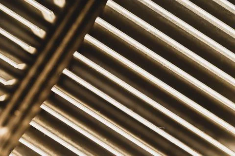 Computer radiator abstract macro background. processor cooling system. mother Stock Photos