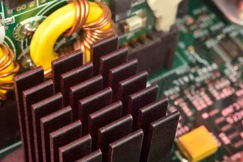 Computer radiator Stock Photos