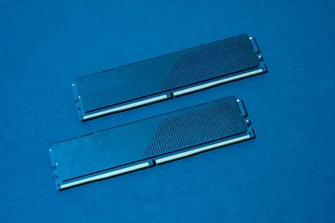Computer RAM chip. memory modules. Computer technology. 스톡 사진