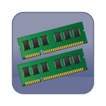 Computer Ram Stock Illustration