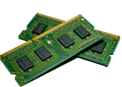 Computer RAM Memory Sticks Stock Photos