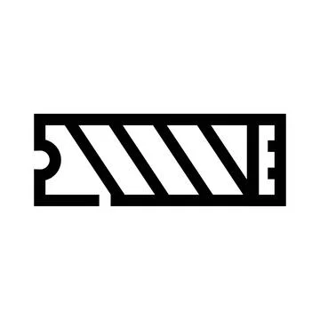 Computer random access memory m.2 storage icon Stock Illustration