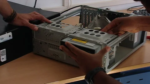 Computer recycle Stock Footage 67454133