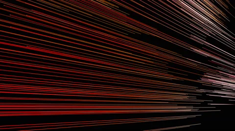 Computer rendered 3d star track lines Stock Footage 62540553