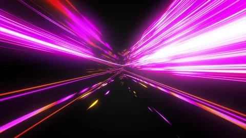 Computer-rendered Animation of a Stargate Moving Through Space Stock Footage 280379658