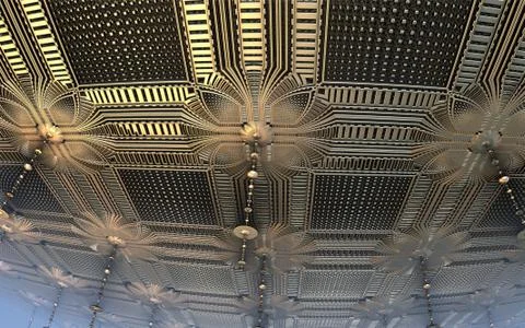 Computer rendered virtual scenery Stock Illustration