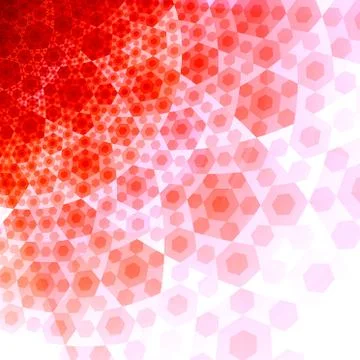 Computer rendering on white background - creative Stock Illustration