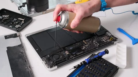 Computer Repair Stock Footage 245203248