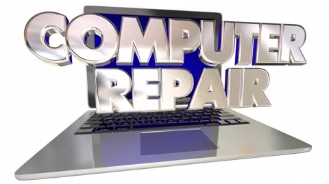 Computer Repair Laptop Fix Technical Support Help Solve Problem Stock Footage 61257275