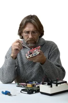 Computer repair Stock Photos