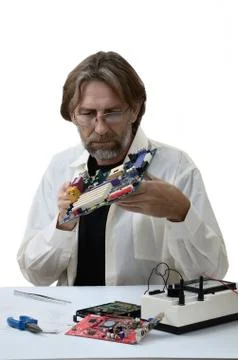 Computer repair Stock Photos