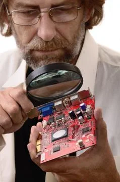 Computer repair Foto stock