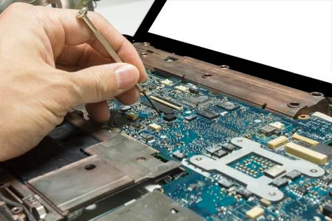 Computer repair Stock Photos