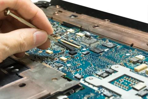 Computer repair Stock Photos