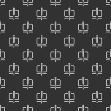 Computer repair seamless pattern Stock Illustration