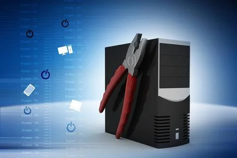 Computer repair service concept computer repair service concept Copyright:... Stock Photos