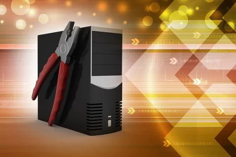 Computer repair service concept computer repair service concept Copyright:... Stock Photos