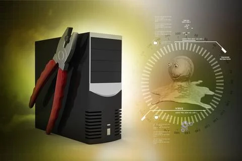 Computer repair service concept computer repair service concept Copyright:... Stock Photos