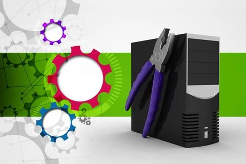 Computer repair service concept computer repair service concept Copyright:... Stock Photos