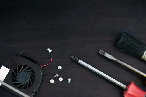Computer repair tools Put on the desk 写真素材