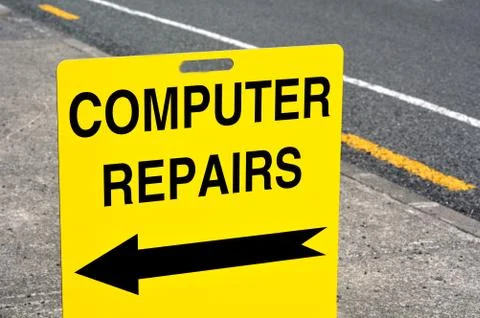 Computer repairs イラスト素材