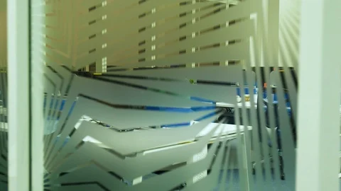 Computer room 04 Video stock 89478420