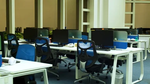 Computer room 05 Stock Footage 89478426