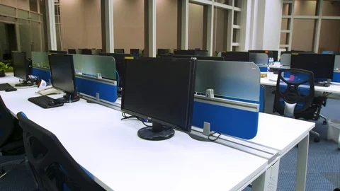 Computer room 11 Stock Footage 89478587