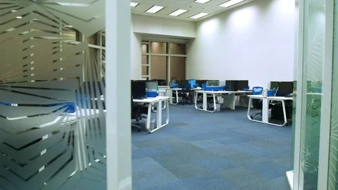 Computer room 13 Stock Footage 89478617