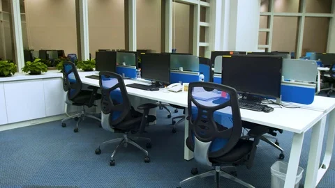Computer room 18 Stock Footage 89478727