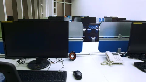 Computer room 25 Video stock 89478844