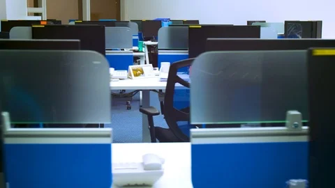 Computer room 30 Stock Footage 89478962