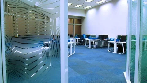Computer room 35 Stock Footage 89479143