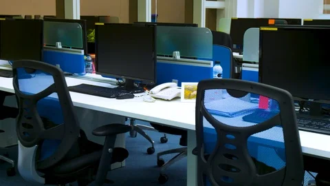 Computer room 38 Stock Footage 89479253